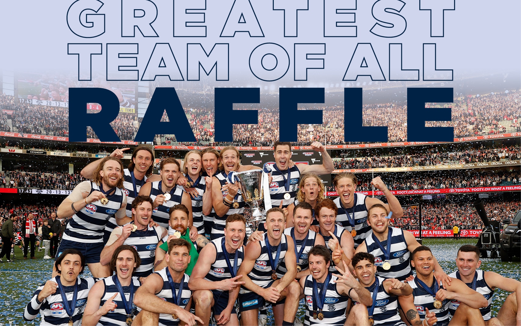 Greatest Team Of All Raffle Winners Announced