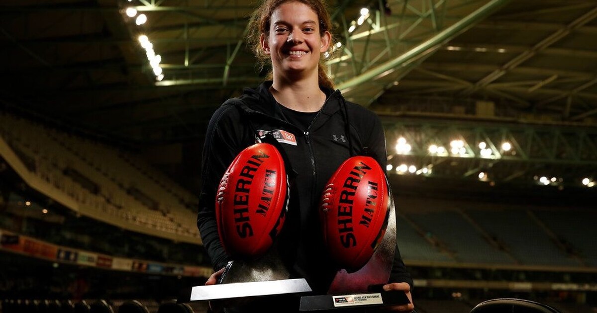 Aflw Morrison Dominates Draft Combine