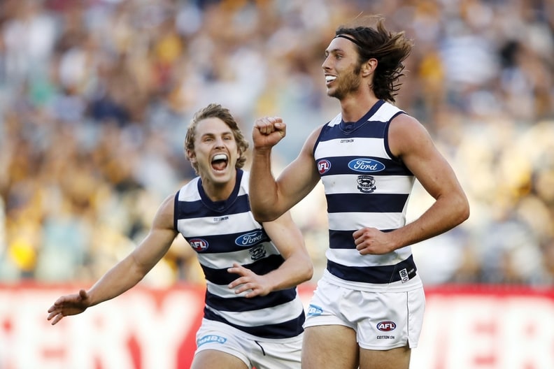 AFL 2021 Round 03 - Geelong v Hawthorn