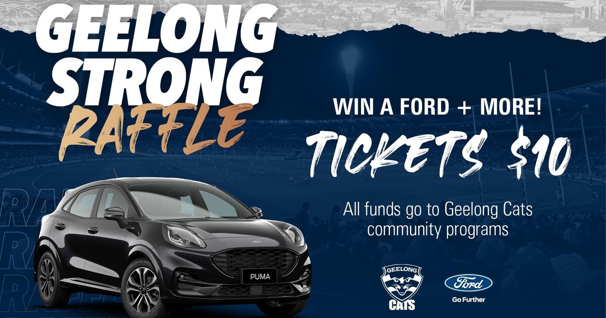 Geelong Strong Raffle Tickets Now On Sale