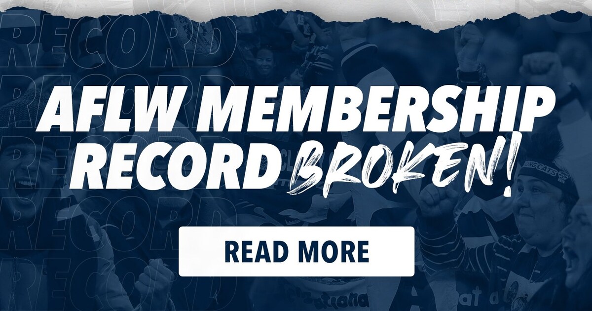 Geelong Breaks AFLW Membership Record