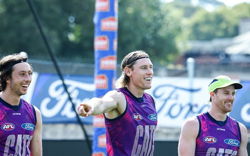 Jack Henry, Mark Blicavs  & Jed Bews