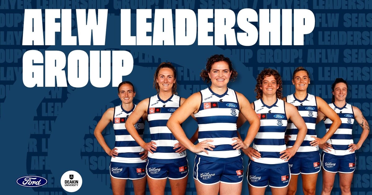Geelong confirms leadership group for Season 7