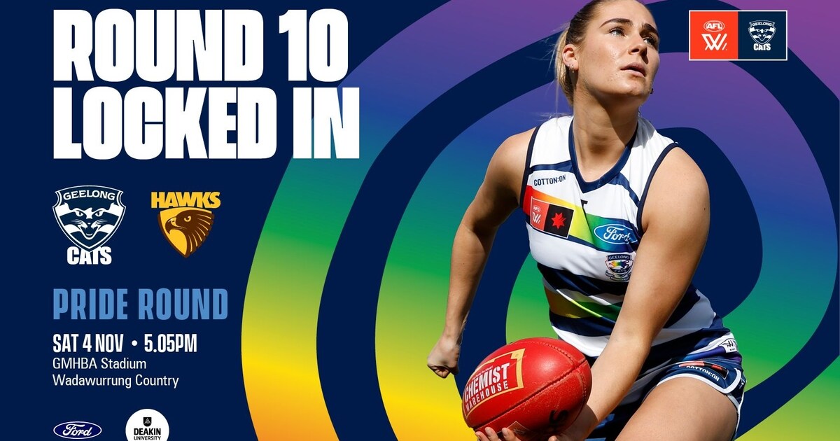 Round 10 AFLW Fixture Locked In