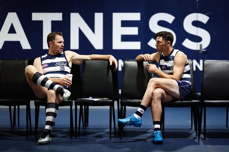 AFL 2025 Media - Geelong Team Photo Day