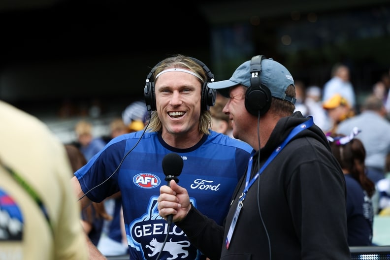 Steve Johnson Interviews Mark Blicavs at the MCG
