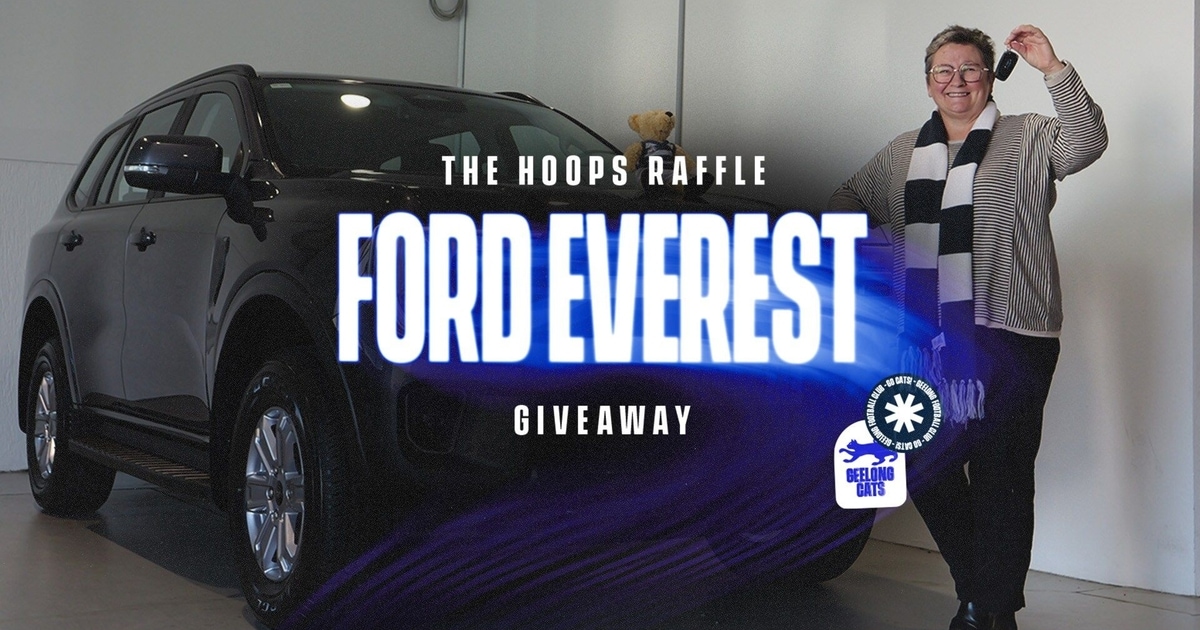 Ford Raffle The Hoops Raffle | Ford Everest Winner