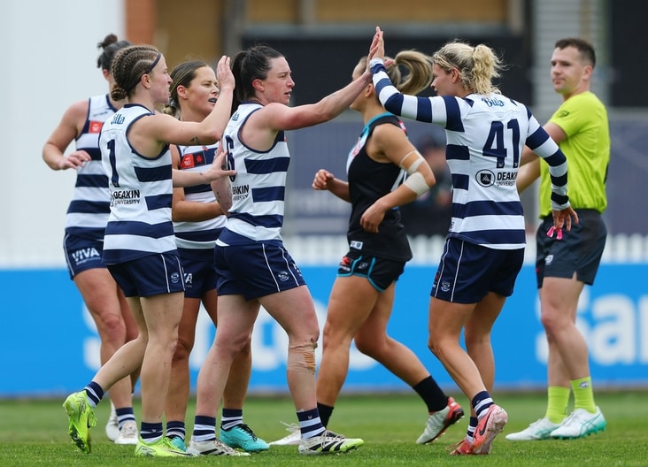 AFLW 2025 Round 06 - Port Adelaide v Geelong