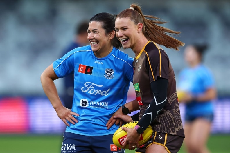 AFLW 2025 Round 07 - Geelong v Hawthorn