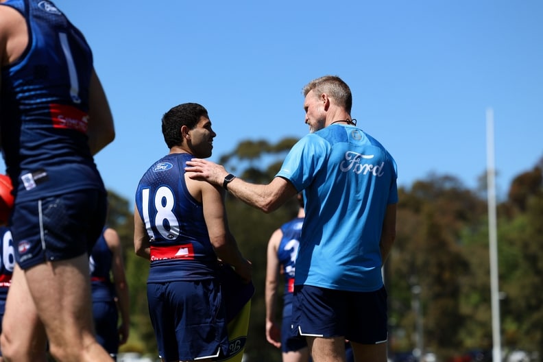 2025 Pre-Season Training Gallery - December 3 | Tyson Stengle & Nathan Buckley