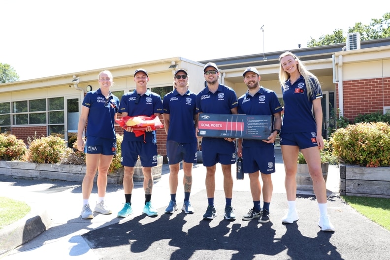 2026 Cats Community Camp | piper dunlop, james worpel, tom stewart, jack bowes, tom atkins & caitie tipping