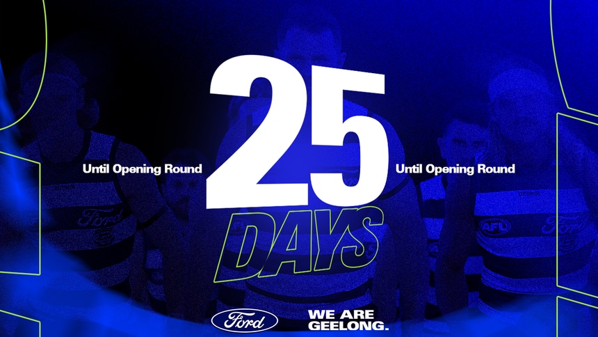 2026 - 25 days till opening round | promo tile