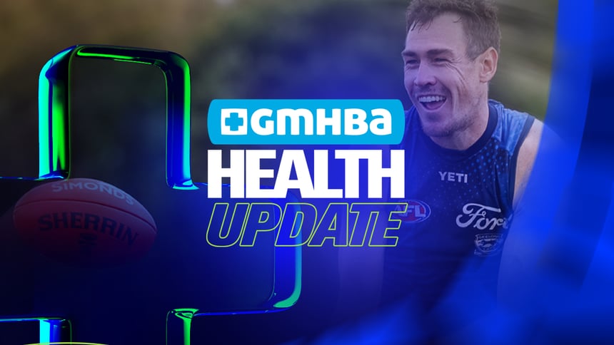 2026 gmhba health update | round 1 promo tile