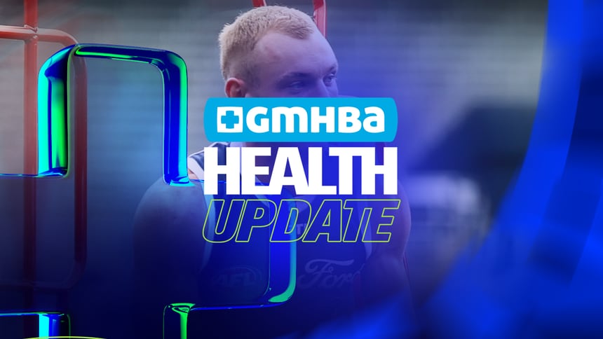 2026 gmhba health update | round 2 promo tile