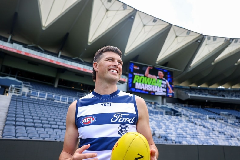 Rowan Marshall's first day at GMHBA Stadium | 2026 AFL Trade Period