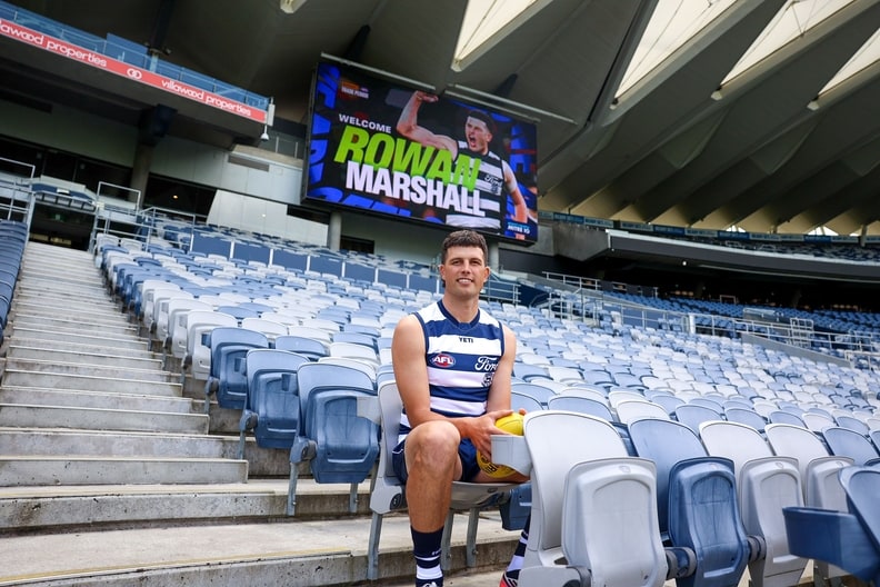Rowan Marshall's first day at GMHBA Stadium | 2026 AFL Trade Period