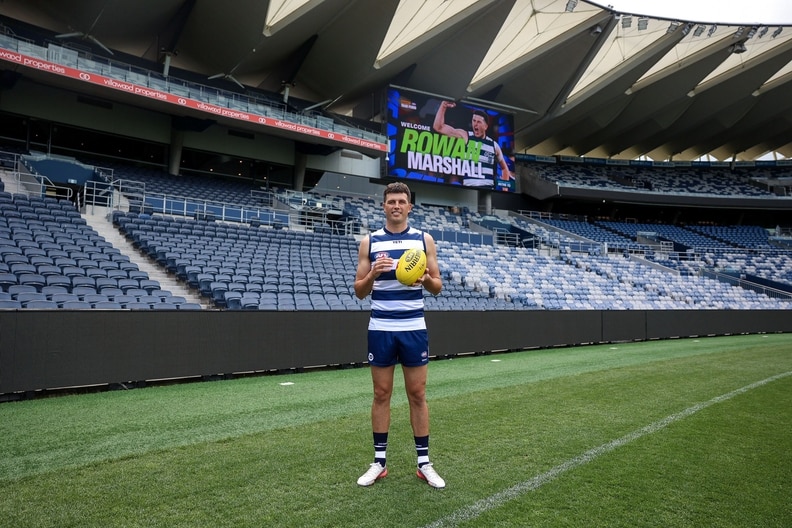 Rowan Marshall's first day at GMHBA Stadium | 2026 AFL Trade Period