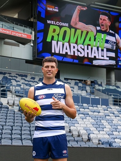 Rowan Marshall's first day at GMHBA Stadium | 2026 AFL Trade Period